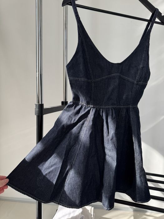 Джинсовий сарафан сукня Zara