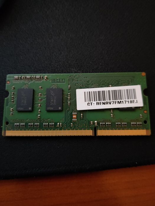 Memória RAM 4GB DDR3L 1600MHz Micron (Laptop/Portátil) - PC3L-12800S