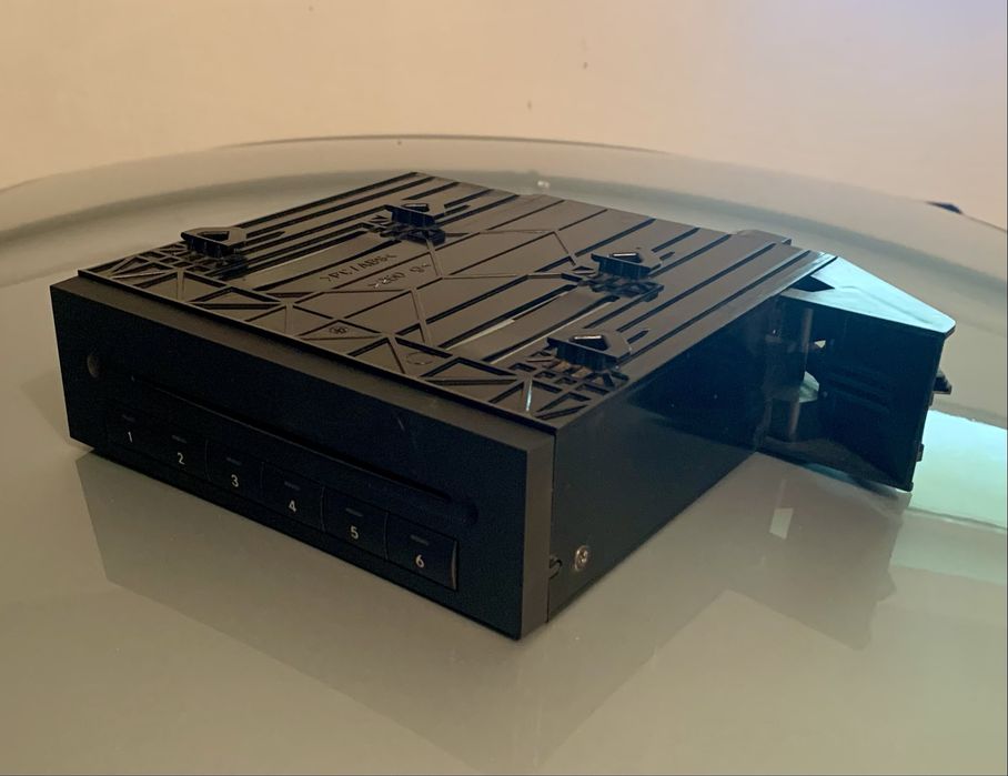 Auto rádio  A1718204089 Mercedes R171 SLK Navigation Audio 50 com gaveta para 6 cds A1715453340