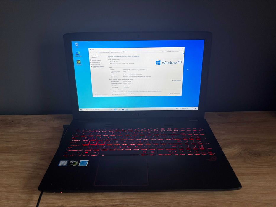 Asus Rog GL552VW i5-6300HQ 2.3 GHz, GTX 960M