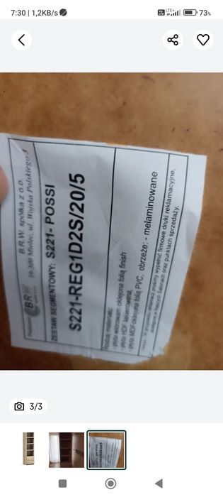 Regał possi  RBW