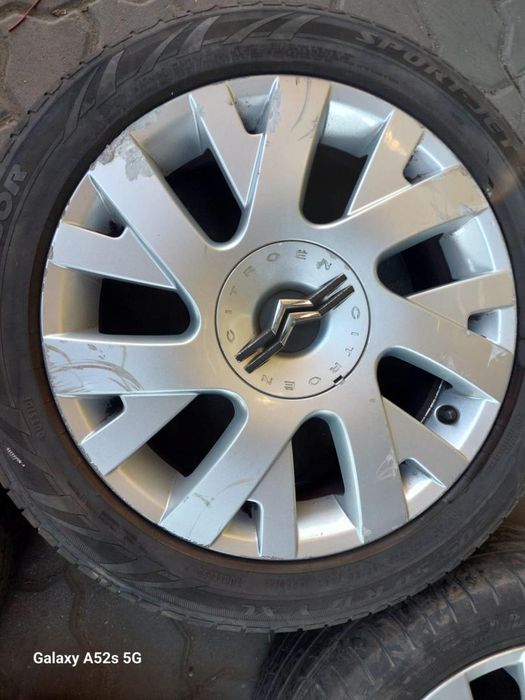 Jantes Citroen R17 Com Pneus 205/50 Furação 4X108