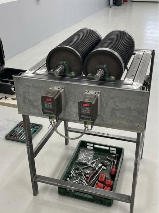 Stol roller do produkcji kulek proteinowych, karpiowych, rolownica