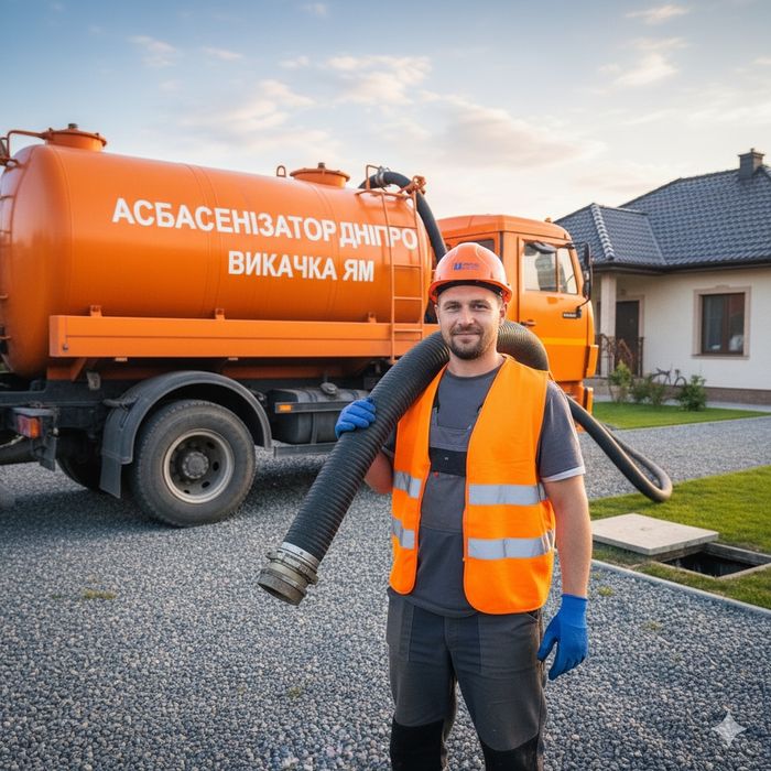 Асенізатор за 60 хвилин‼️викачка зливних ям, септиків недорого
