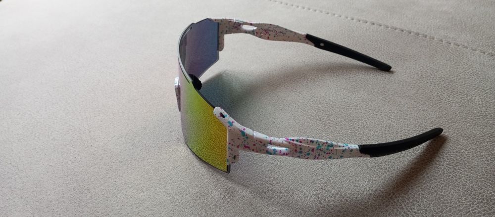 Óculos Ciclismo/Neve Xq550 Lente Policarbonato Colors Uv400 Brancos