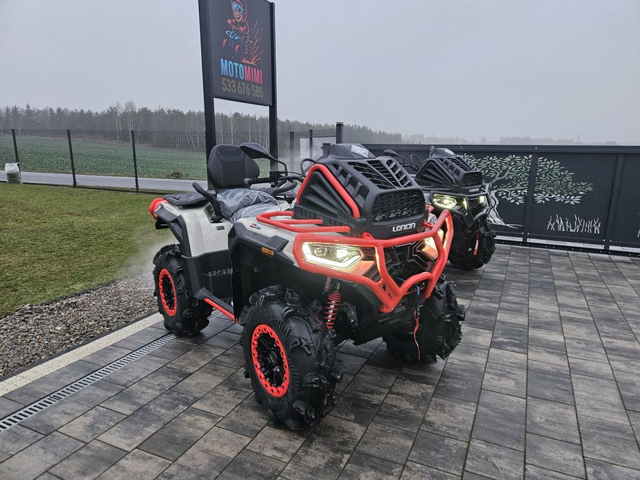 LONCIN Xwolf 1000 MUD GRATISY Siedzenie pasażera i kufer w cenie
