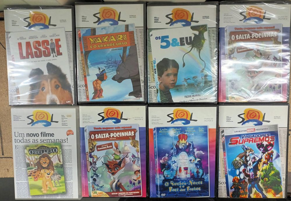 Espetaculares Filmes para Crianças. Preço Unitário
