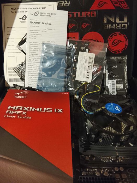 Материнская плата Asus Maximus IX Apex (s1151, Intel Z270, PCI-Ex16)