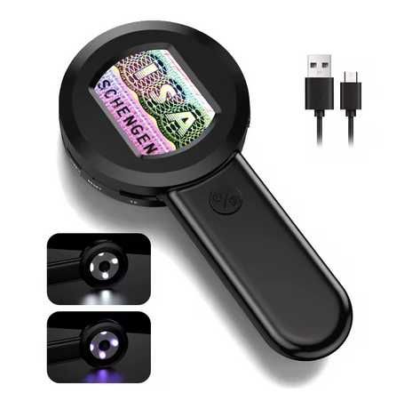 Lupa IPS Screen 100x de 2" Compatível com Windows/Mac