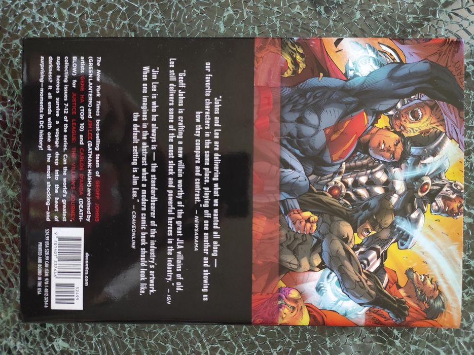 Justice League Vol. 2 The villain's Journey Geoff Johns Jim Lee DC Comics Banda desenhada