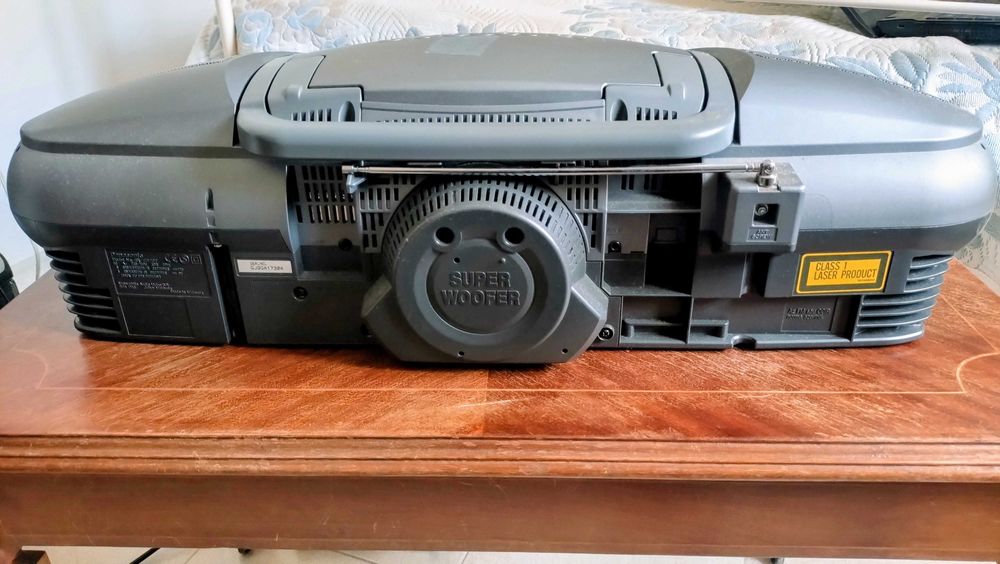 Super Radio Boombox Rara Panasonic RX-ED707 Radio CD K7 X2
