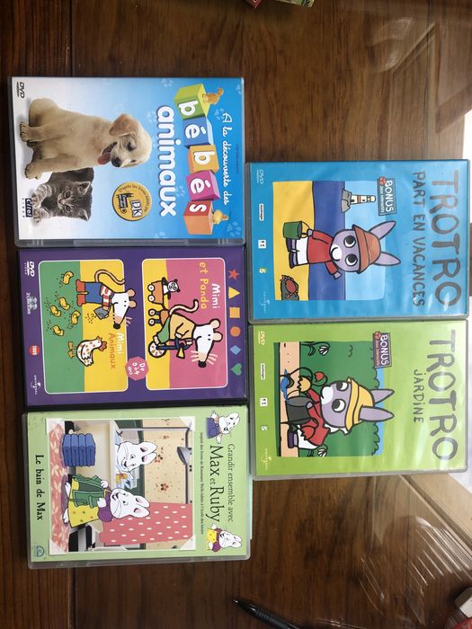 Varios dvd em francês