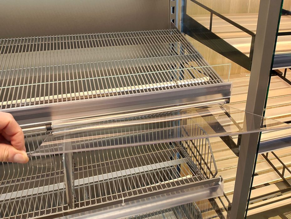 Regał piekarniczy Rosa, witryna piekarnicza