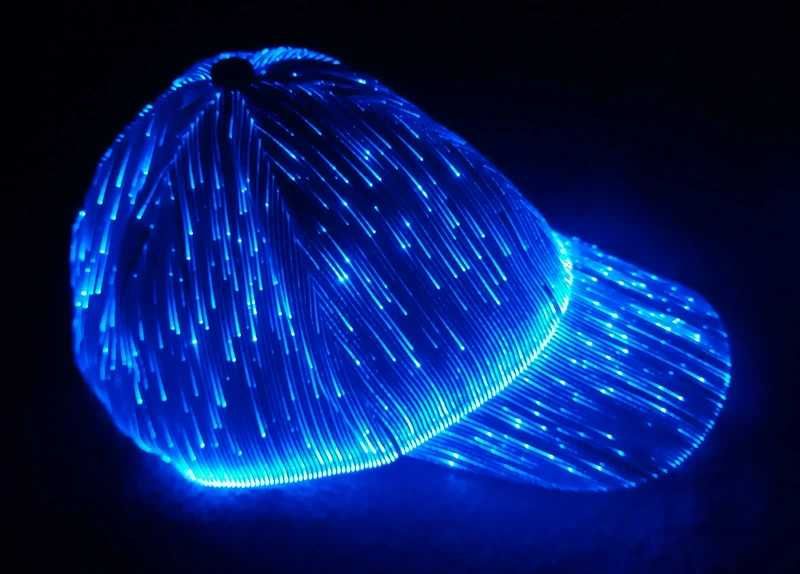Czapka świecąca led