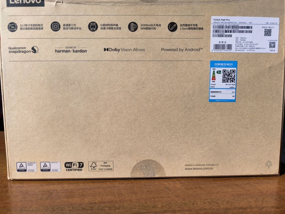 Lenovo Yoga Tab Plus 16 android  12.7 2025 12/256 Global Новий Білий