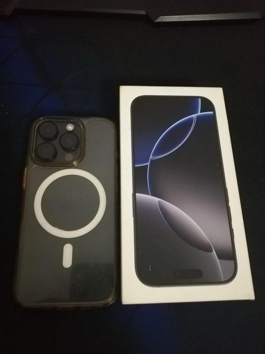 Iphone 16 pro Usado como novo com Caixa