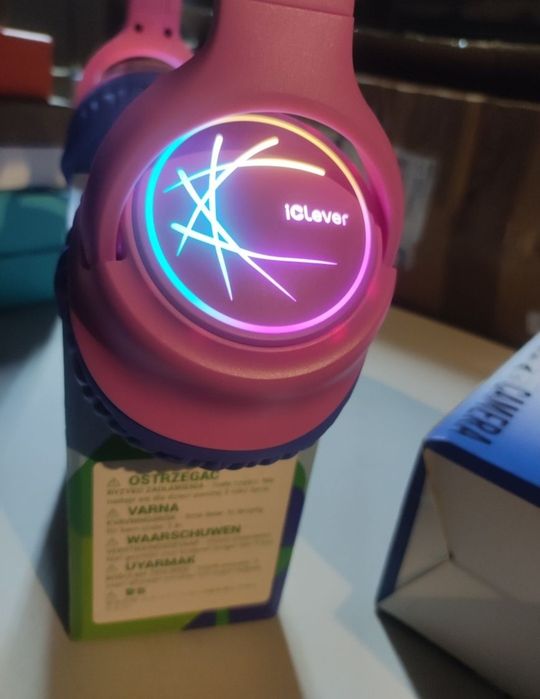 Headphone bluetooth com iluminação