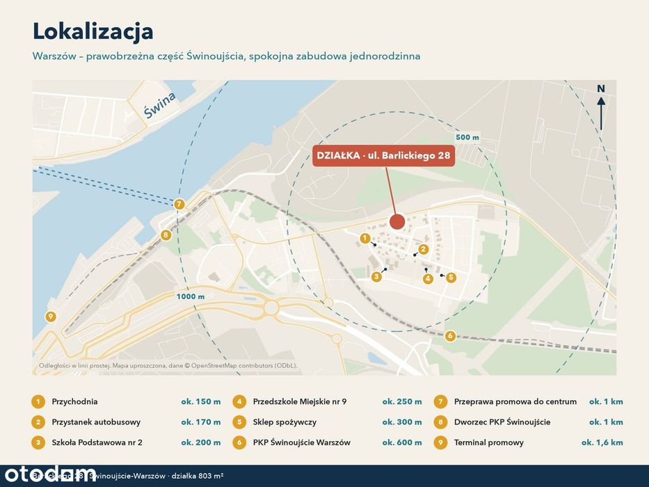 803 m² pod dom, pensjonat lub 8 mieszkań – Świnoujście ul. Barlickiego - Widok 4