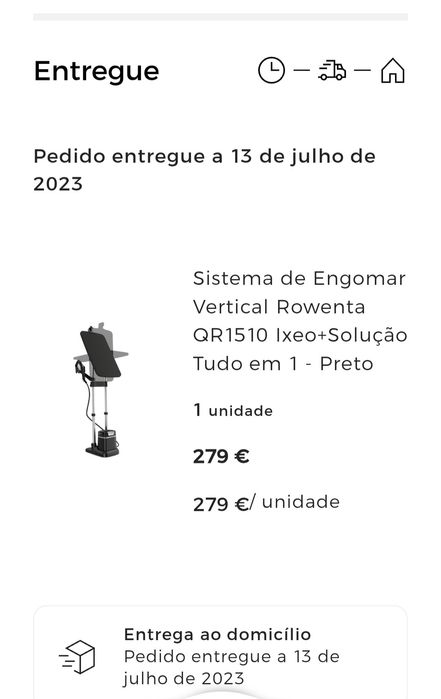 Ferro de engomar vertical. ROWENTA