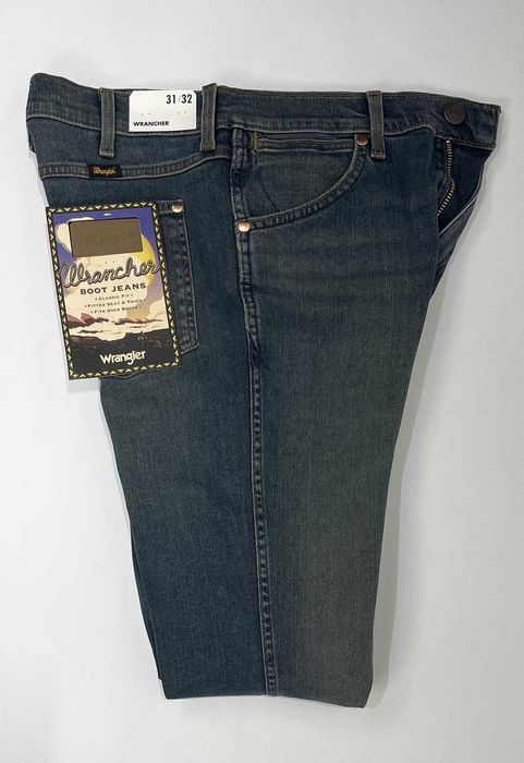 Spodnie męskie jeansy Wrangler Wrancher Faded Bootcut W34 L34