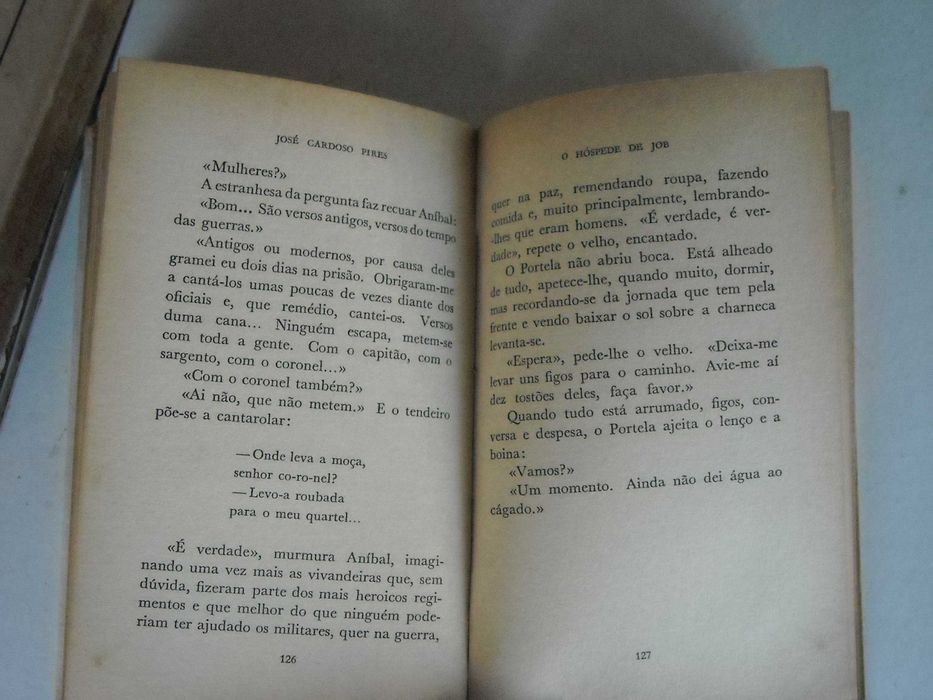 O Hospede de Job - Jose Cardoso Pires - 2a ed - 1964