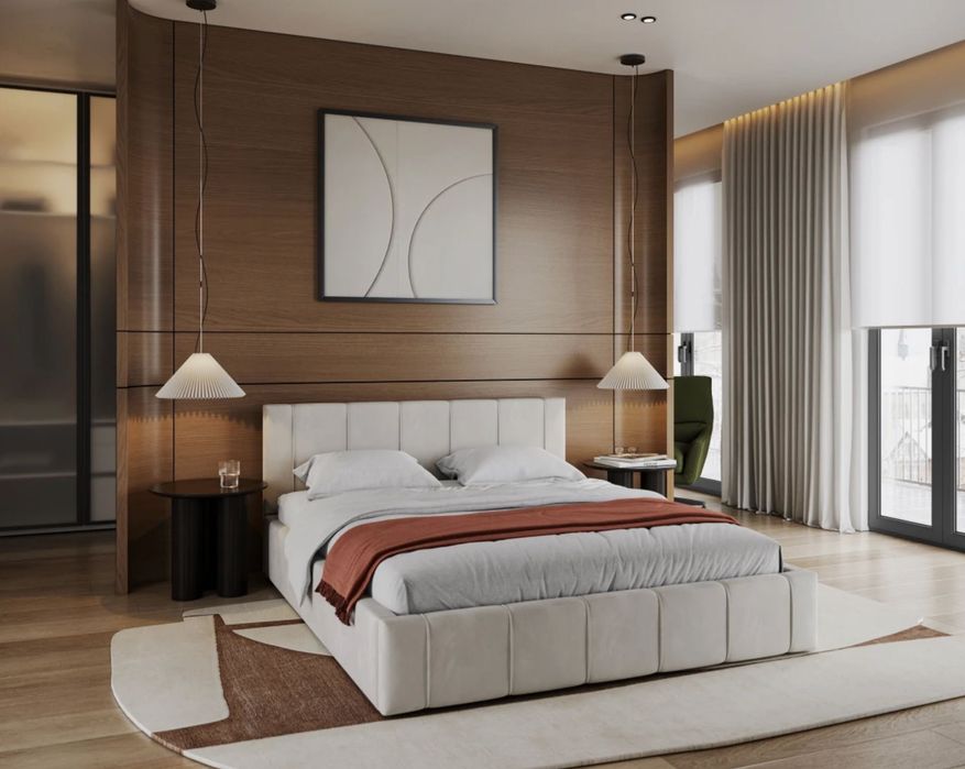 Łóżko Tapicerowane 90 120, 140, 160 180 Stelaż + Skrzynia Dużo Kolorów