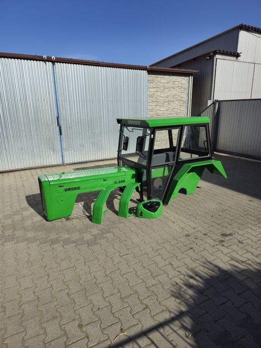 Kabina c360 c330 Maska c360 Kabina ciągnikowa c360 c4011 nowa kabina