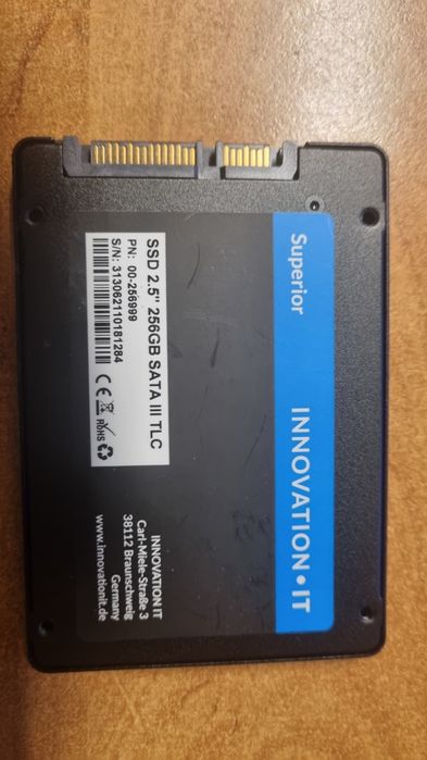Nowy dysk SSD InnovationIT o pojemności 256GB