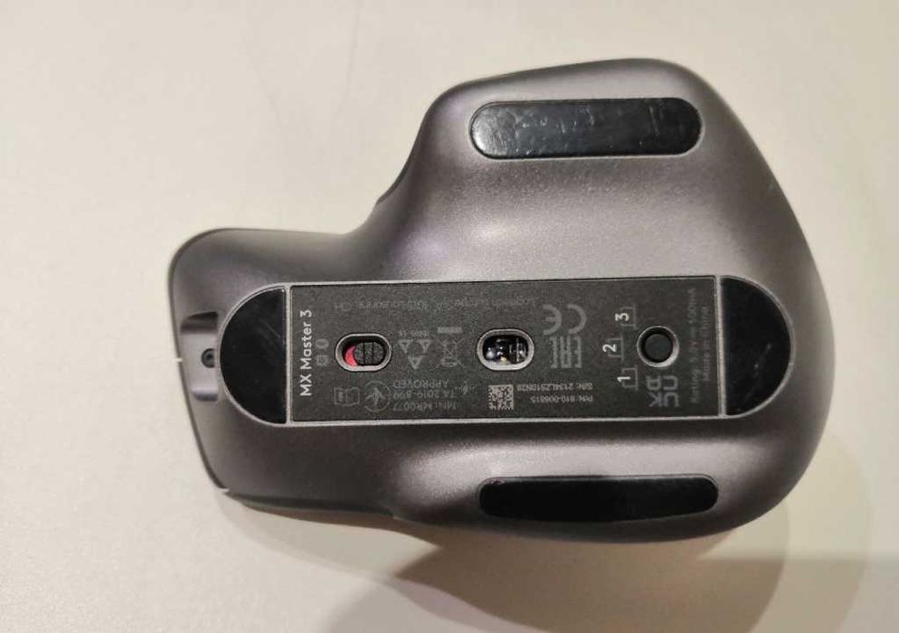 Беспроводная мышка Logitech MX Master 3 for Mac Bluetooth Space Grey