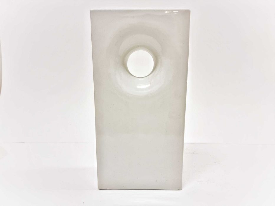 Vaso de cerâmica Gabbianelli Space Age Franco Bettonica Italia anos 70