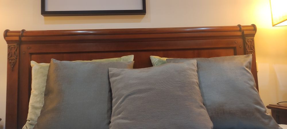 Mobília quarto completa cerejeira ambitat (com colchão)