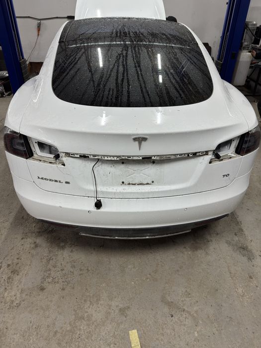 Двері tesla s кришка кляпа стопи ручка бампер tesla с тесла