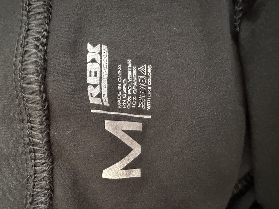 RBX legginsy czarne damskie M