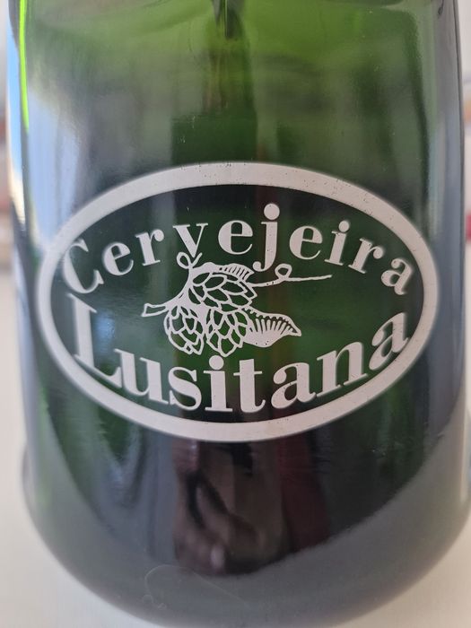 Garrafa Vidro - Cervejeira Lusitana