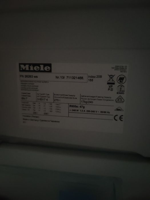 Zamrażarka Miele