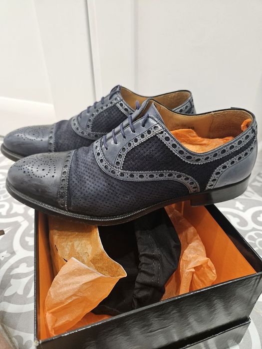 Шкіряні чоловічі туфлі Magnanni