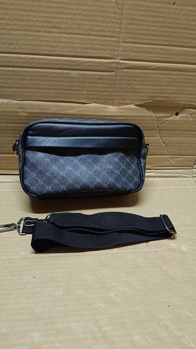 Męska skórzana torebka na ramię biznesowa listonoszka