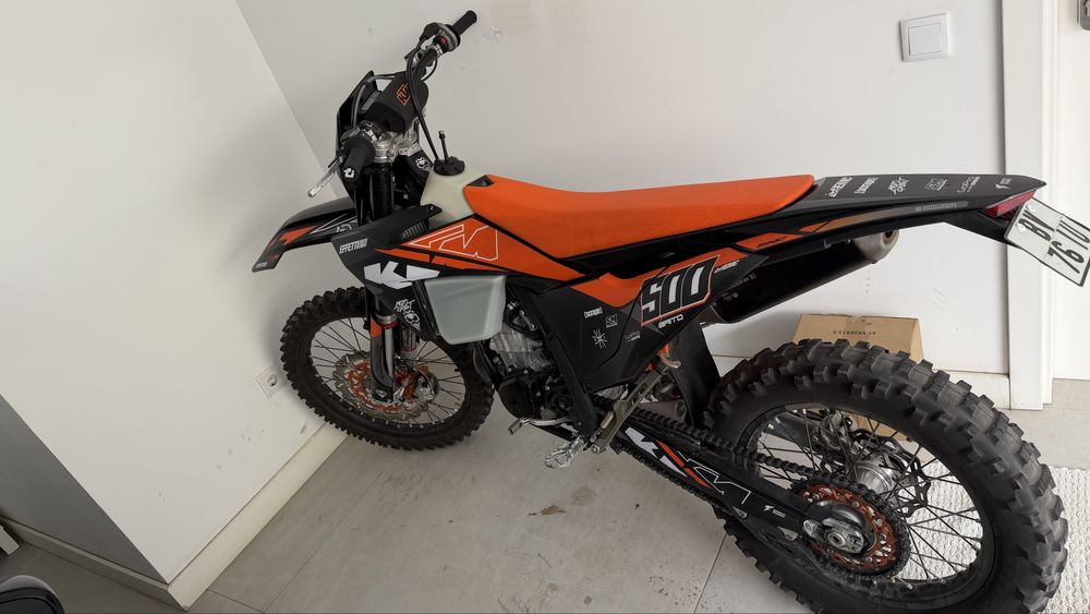 KTM EXC-F 500 25’ com QS (Supermotard)