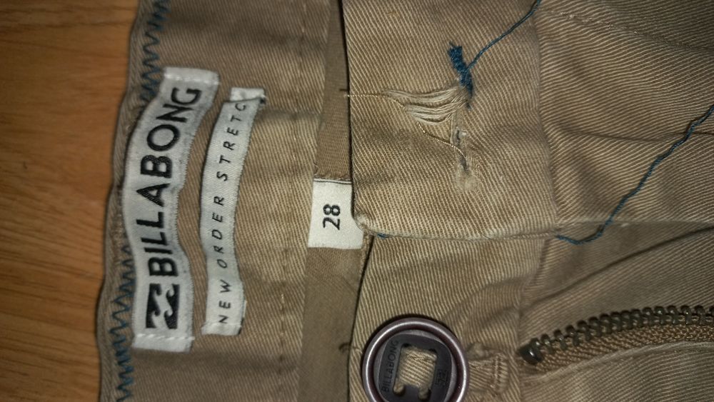 Calças beges billabong