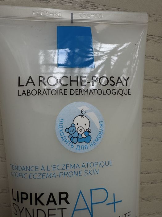 Крем-гель для обличчя і тіла La Roche-Posay Lipikar Syndet AP+ очищующий, для дуже сухої шкіри, 200 мл