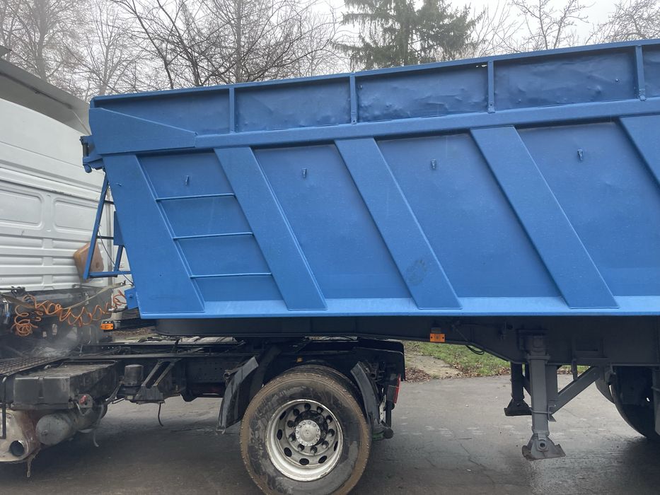 Напівпричіп самоскид маз рисорний