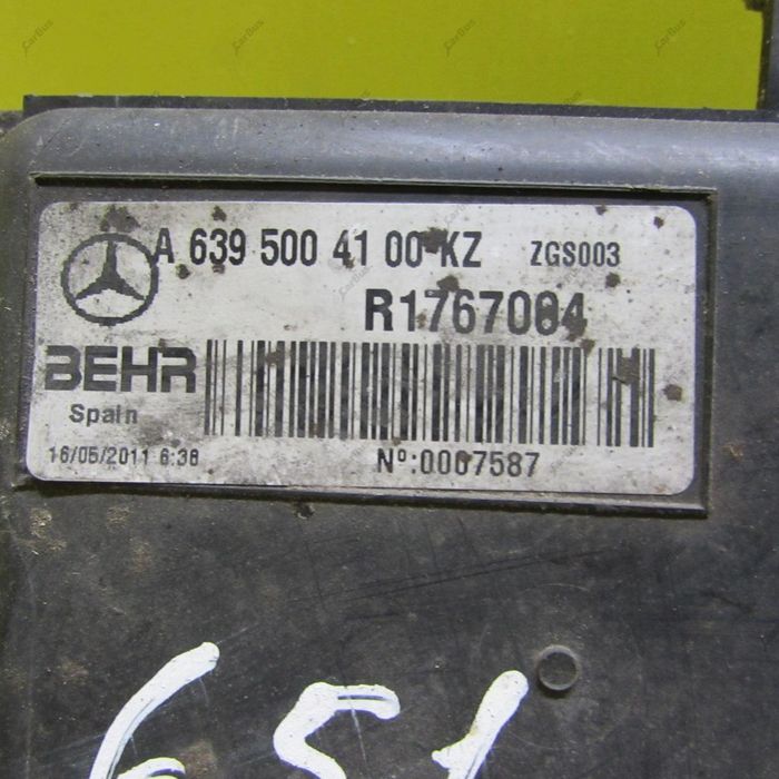 Дифузор кожух вентилятора Mercedes Vito W639 Вито 639