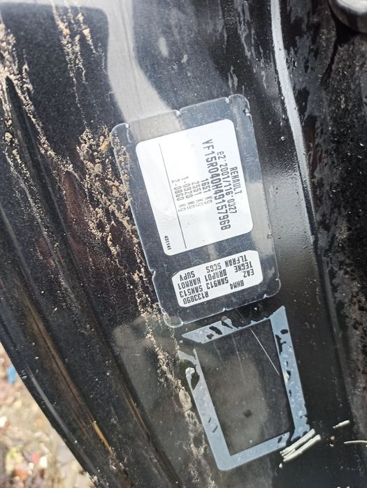 Renault Clio 4 generacji lV TEGNE drzwi tył lewe prawe