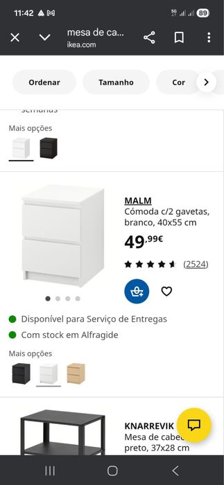 Conjunto de quarto como novo