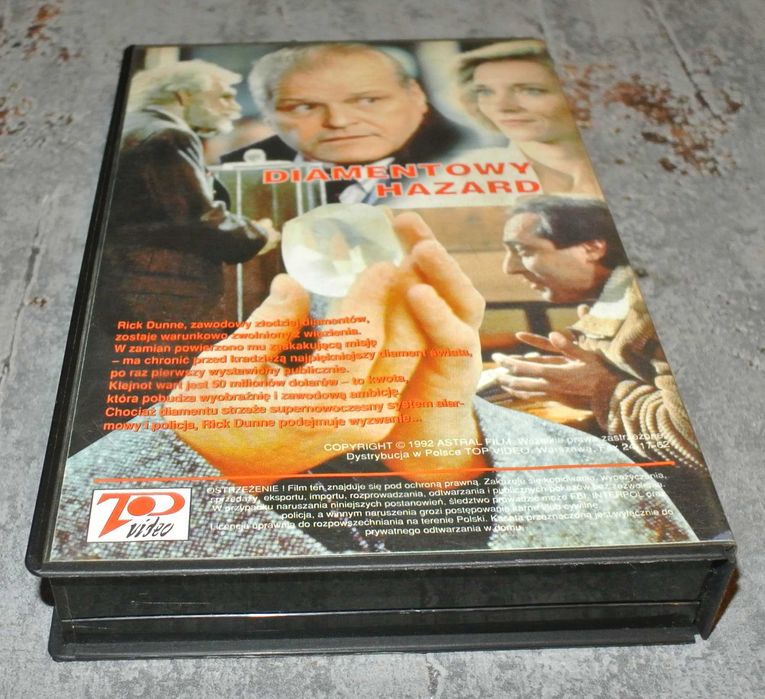 Diamentowy Hazard - kaseta VHS