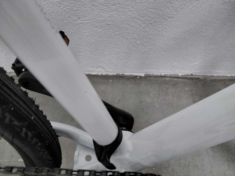 2 Bicicletas adulto Decathlon Trekking Riverside 500 Branco COMO NOVAS