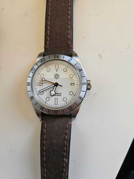 Relógio San Martin automático GMT