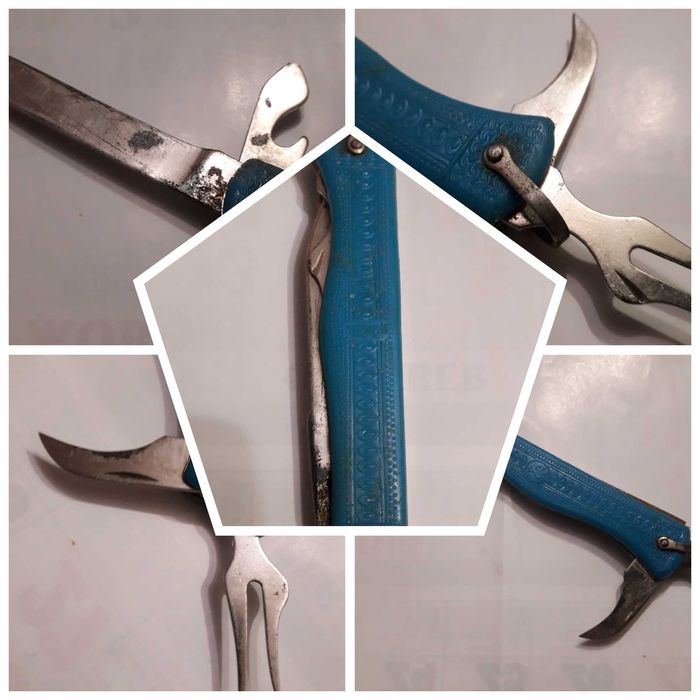 Складной туристический нож времен СССР