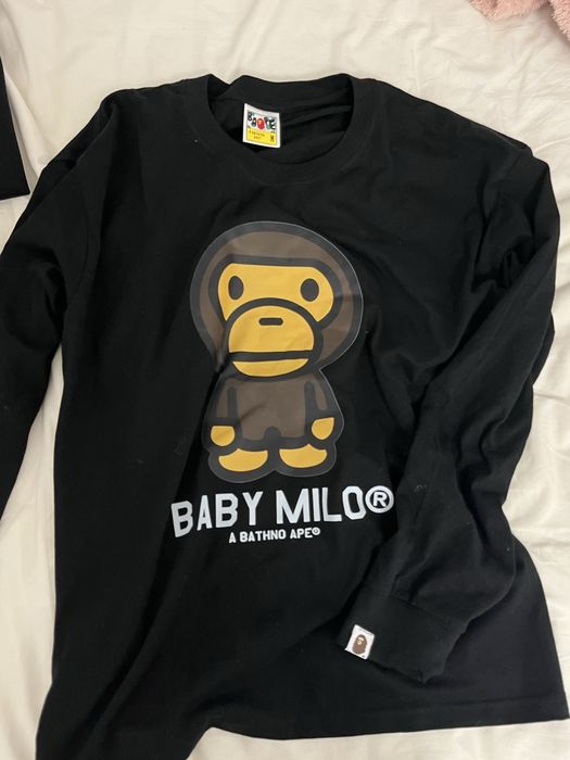 longsleeve koszulka z długim rękawem baby milo bape