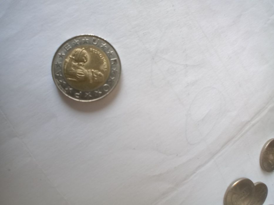 Moedas antigas e comemorativas
